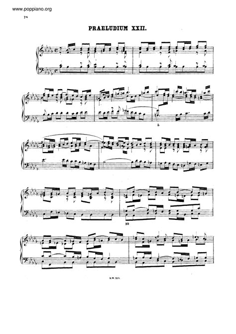 Prelude And Fugue In Bb Minor